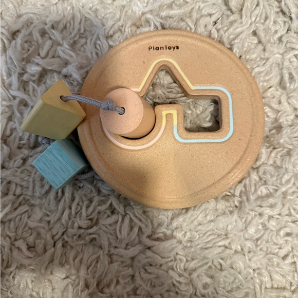 Wooden Pastel Shape Sorter - Picture 2 of 2